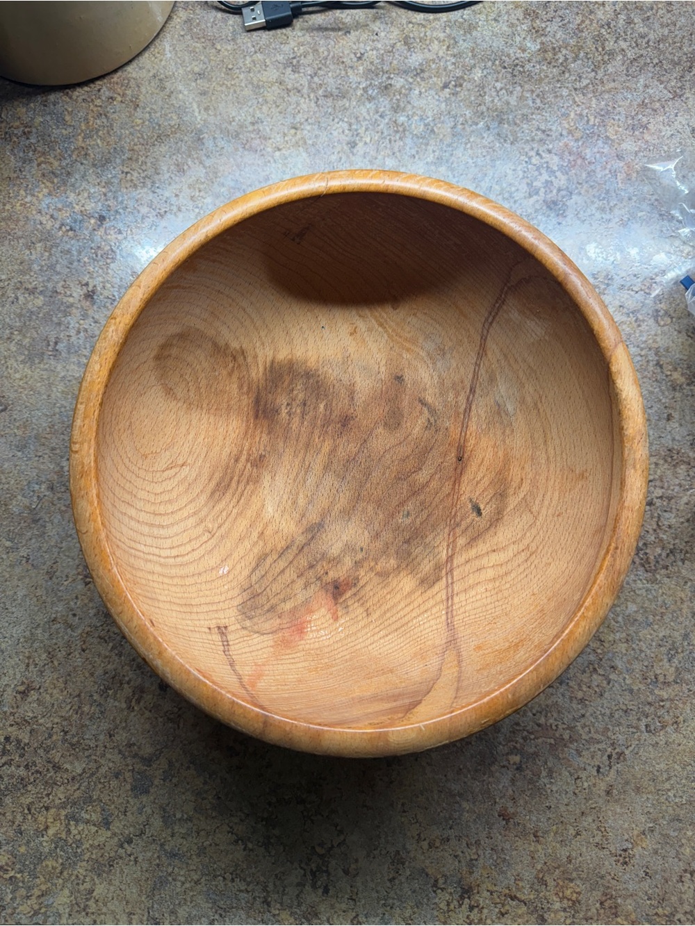 Wooden Bowl - Natural Wood